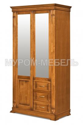 Здесь изображено Шкаф для одежды Флоренция-2