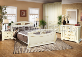 Здесь изображено Спальный гарнитур Эльза