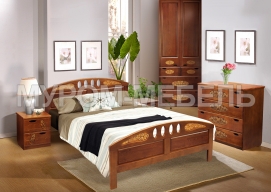 Здесь изображено Спальный гарнитур Галатея