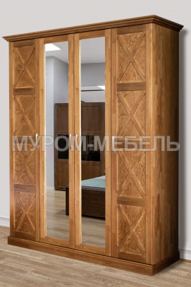 Здесь изображено Шкаф Леруа 4-х ств.