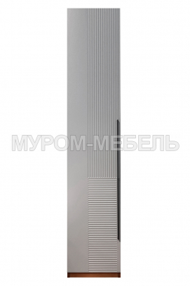 Здесь изображено Шкаф Бергамо 1 ств., фасады МДФ в эмали