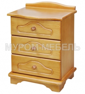 Здесь изображено Тумба прикроватная Калинка