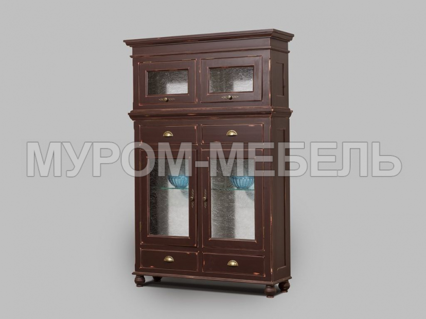 Здесь изображено Сервант 2 ств. Винтаж 11