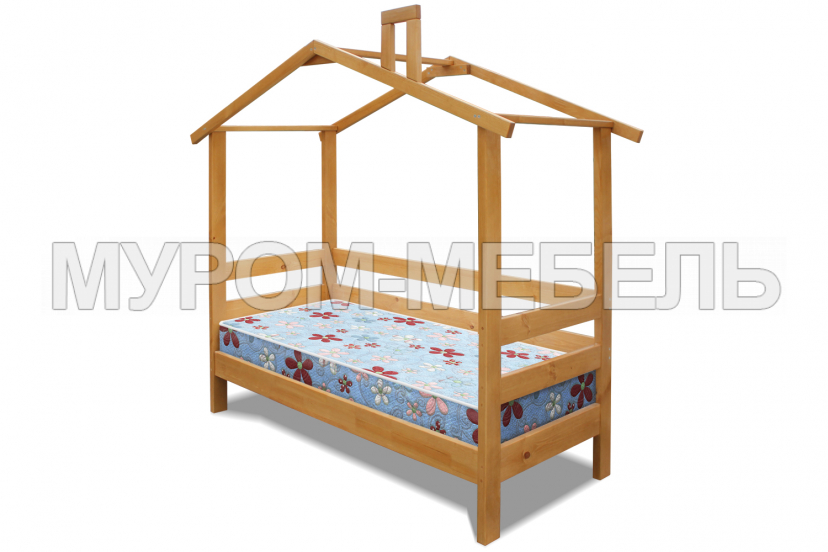 Здесь изображено Кровать детская Домик