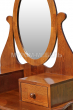 Здесь изображено Дамский столик Прованс с овальным зеркалом